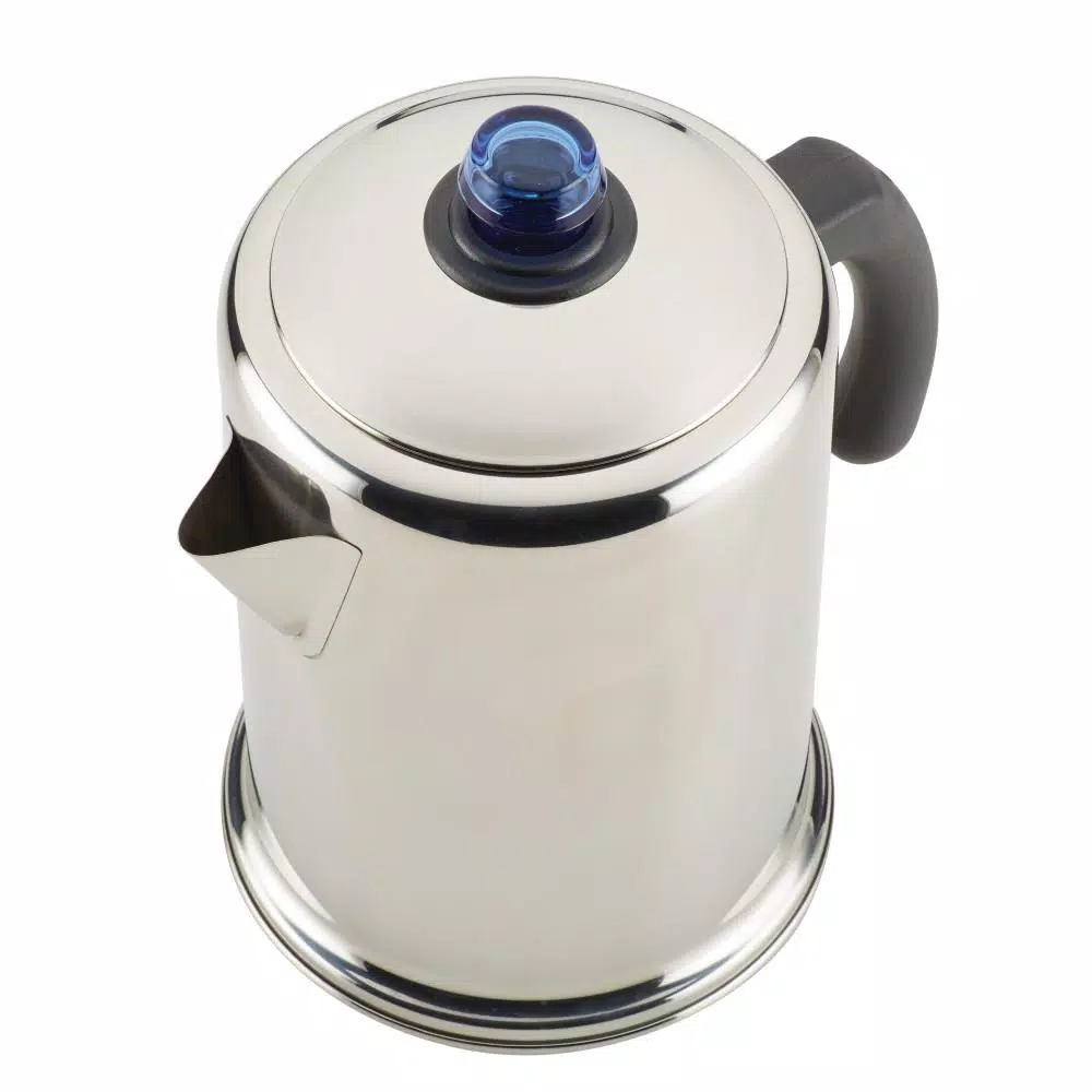 Top 10 π Farberware 12-Cup Classic Stainless Steel With Blue Knob Coffee Percolator π - Image 4