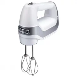 Best Sale ❤️ Hamilton Beach Professional 5-Speed White Hand MIxer ⭐