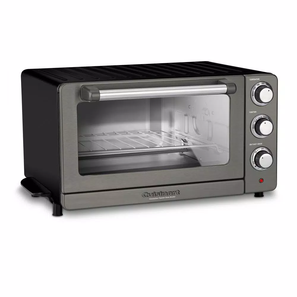 Deals π₯° Cuisinart 1500 W 6-Slice Black Stainless Steel Convection Toaster Oven With Broiler π€© - Image 3