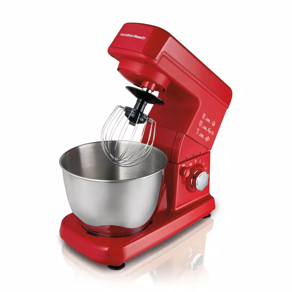 Coupon β€οΈ Hamilton Beach 3.5 Qt. 6-Speed Red Stand Mixer π - Image 5