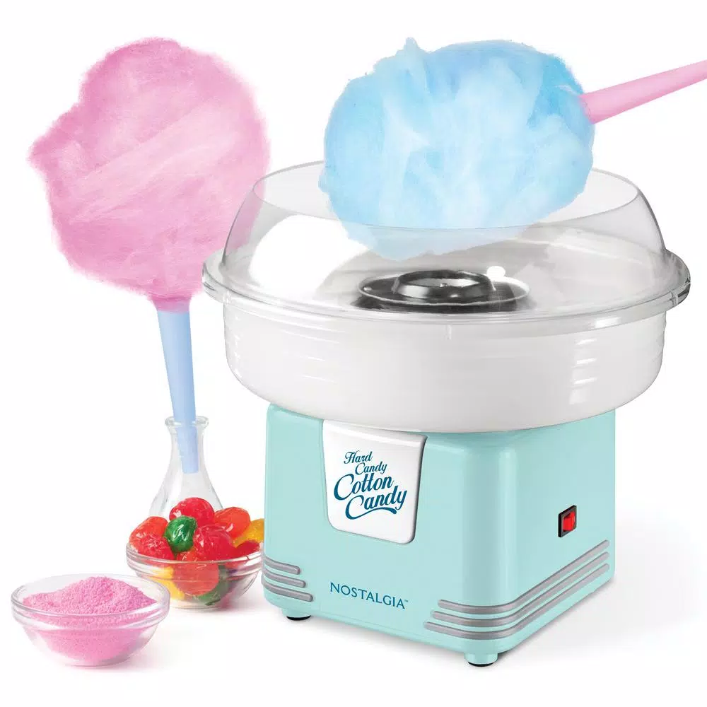 Best Pirce π₯° Nostalgia Retro Aqua Hard And Sugar Free Cotton π¬ Candy Maker With Cotton π¬ Candy Cones π - Image 8