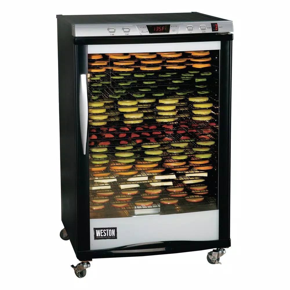 Discount β Weston Pro-2400 24-Tray Black Food Dehydrator With Temperature Control π₯