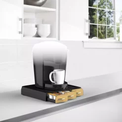 Cheapest 🔔 Mind Reader Anchor 36-Capacity Black K-Cup Storage Drawer With Wood Veneer 😀