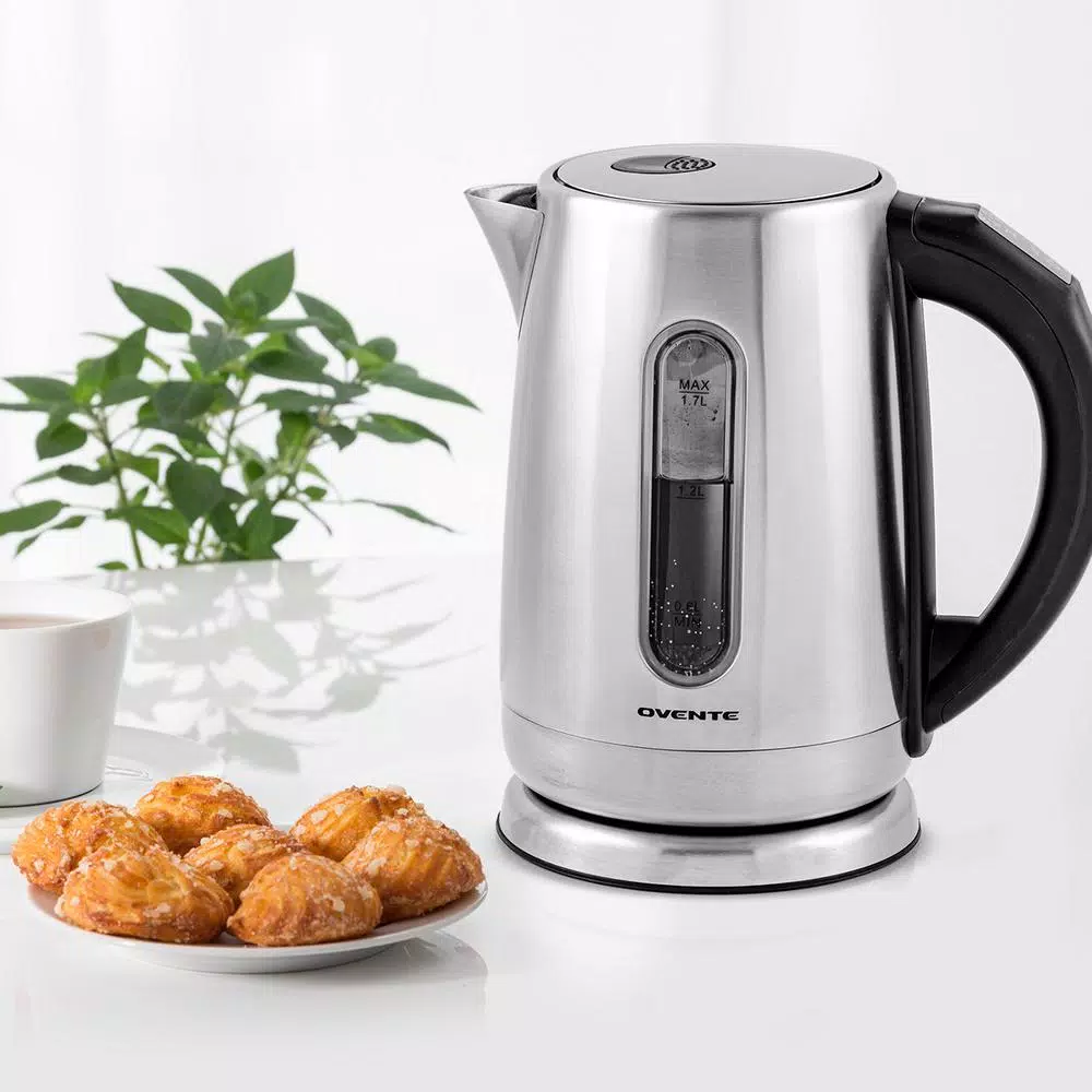 Cheapest π Ovente 7.1-Cup Stainless Steel Electric Kettle With Touch Screen Control Panel β¨ - Image 7