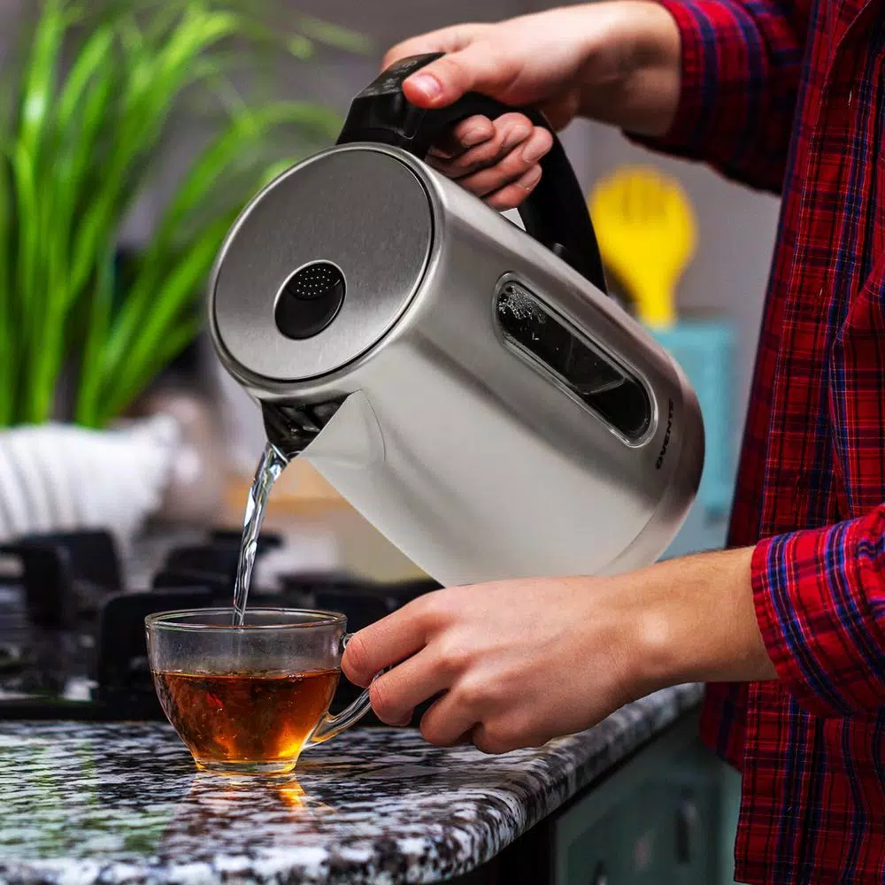 Cheapest π Ovente 7.1-Cup Stainless Steel Electric Kettle With Touch Screen Control Panel β¨ - Image 8