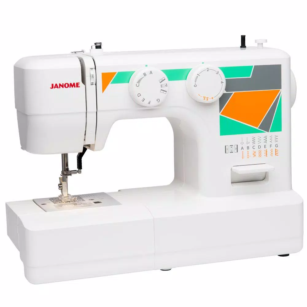 Best reviews of π Janome MOD-15 Easy-to-Use Sewing Machine With Top Drop-In Bobbin System β€οΈ - Image 2