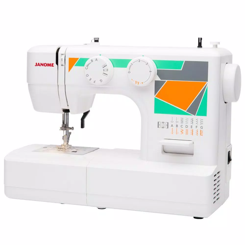 Best reviews of π Janome MOD-15 Easy-to-Use Sewing Machine With Top Drop-In Bobbin System β€οΈ - Image 3