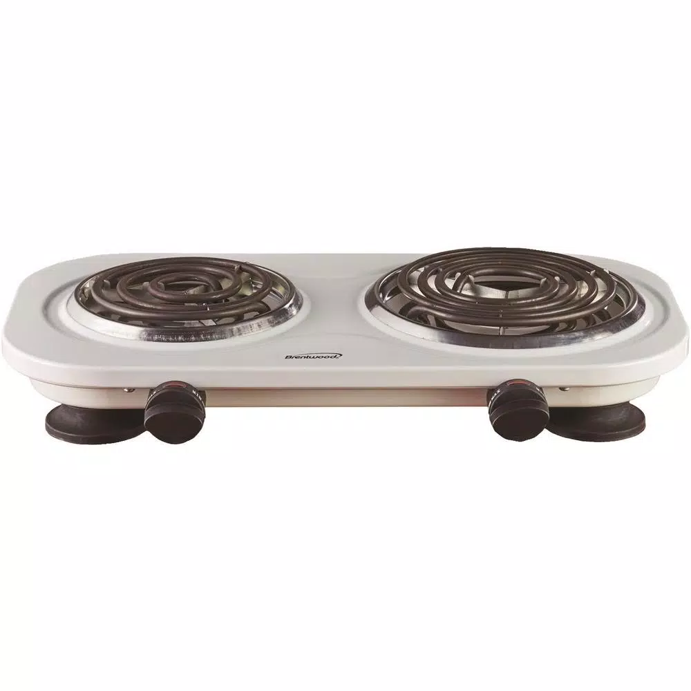 Cheap π― Brentwood Appliances 2-Burner 30 In. White Electric Burner β